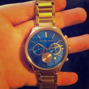 Michael Kors Gold Chronograph Watch